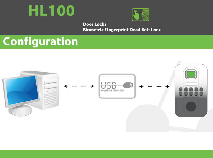 hl100 Biometric Door Locks